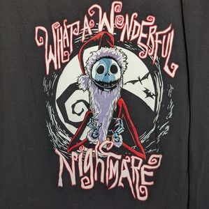 Black Nightmare Before Christmas tee size 3X